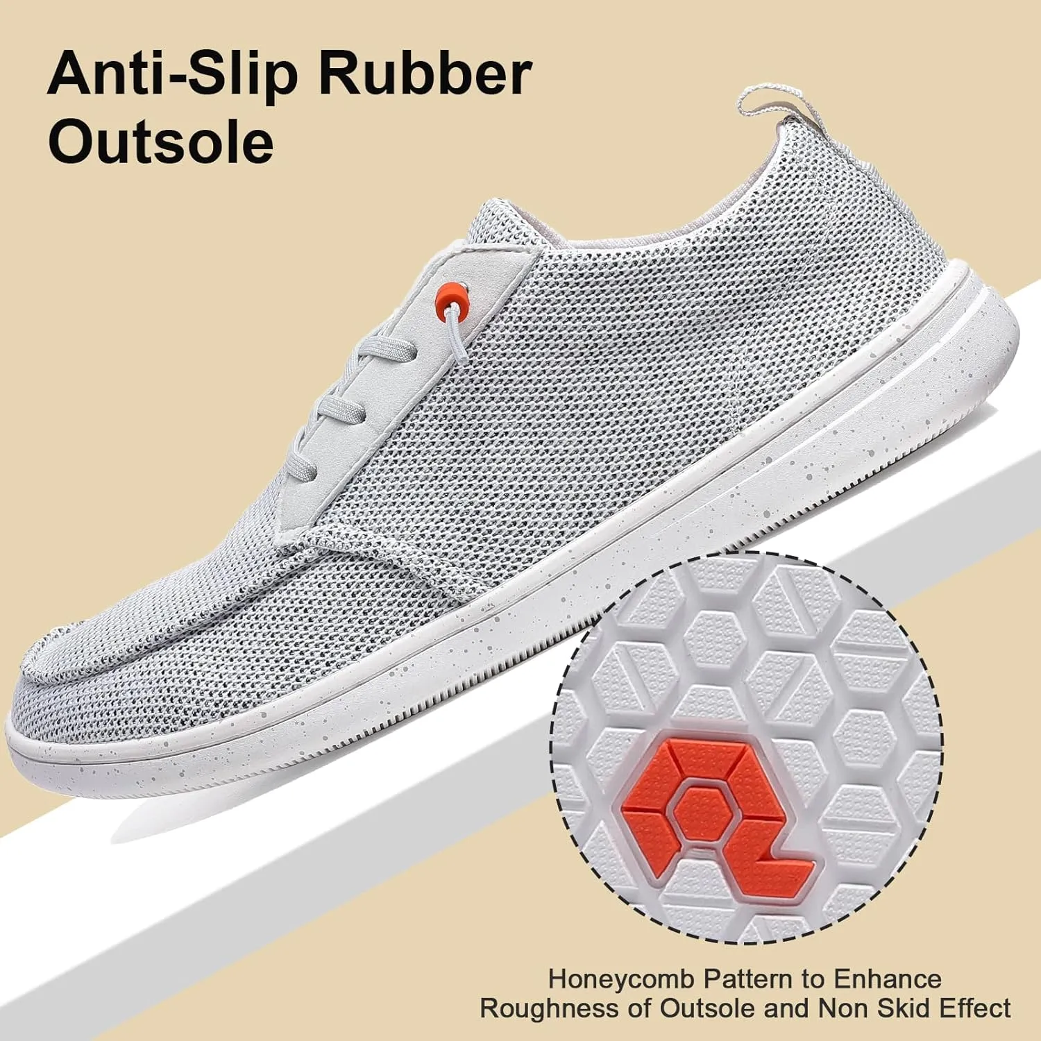 Barefoot Wide Toe Box Shoes for Women - Minimalist Barefoot Shoes with | Zero Drop Sole | Extra Wide Slip on Walking Shoes for Women