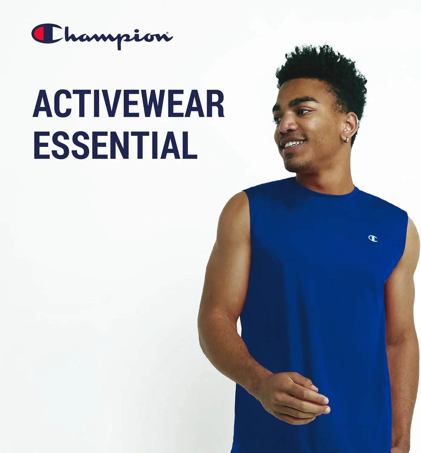 Champion Big and Tall Sleeveless Shirt for Men ?C 2 Pack Performance Muscle Shirt