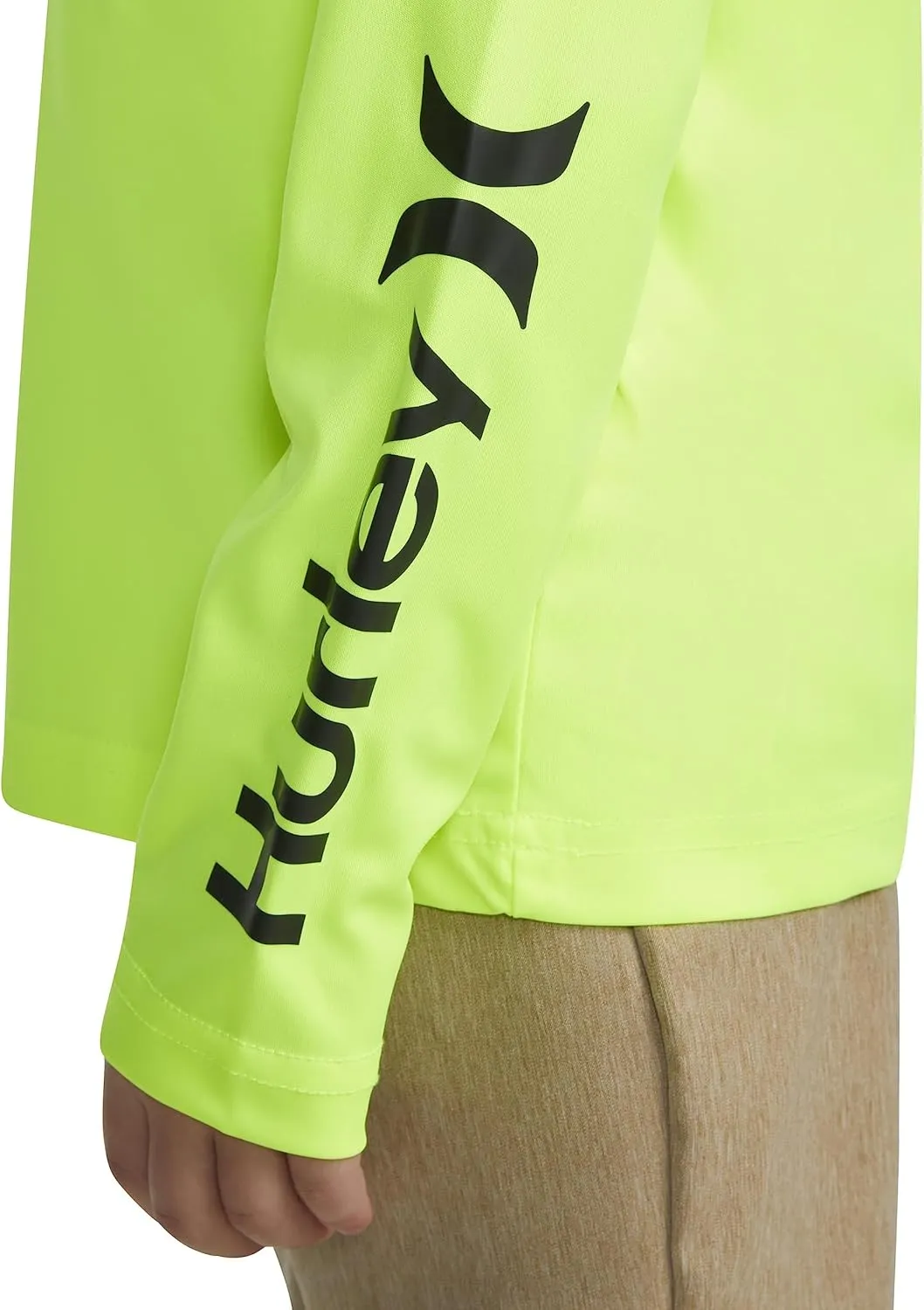 Hurley Boys' Long Sleeve UPF 50  Rash Guard Swim Shirt