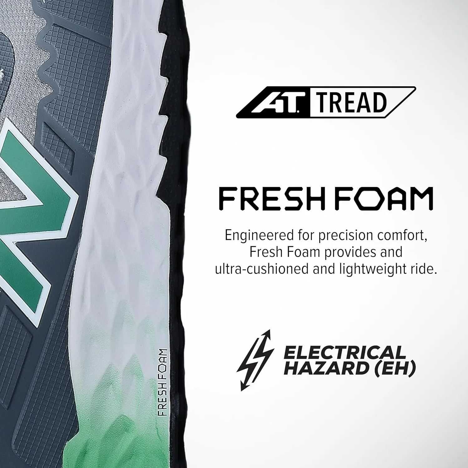New Balance Men's Composite Toe Cremorne Fresh Foam Industrial Shoe