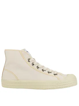 Novesta Star Dribble Contrast High Top in Beige Sedlova