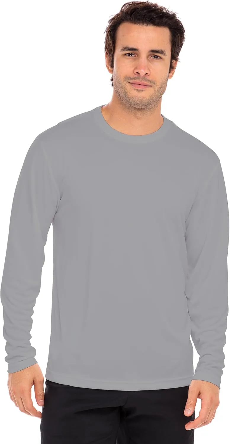 Opna Men's Long Sleeve Moisture Wicking Athletic Shirts