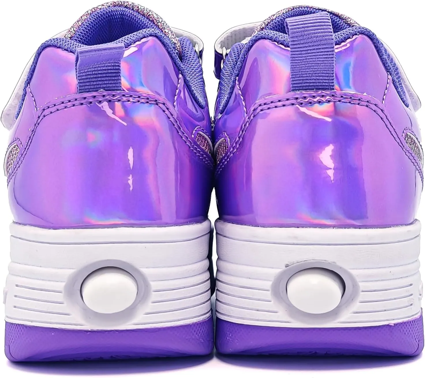 Wooowyet Roller Skate Shoes for Kids Boys Girls Rechargealbe Wheels Sneakers Fashion Roller Wheeled